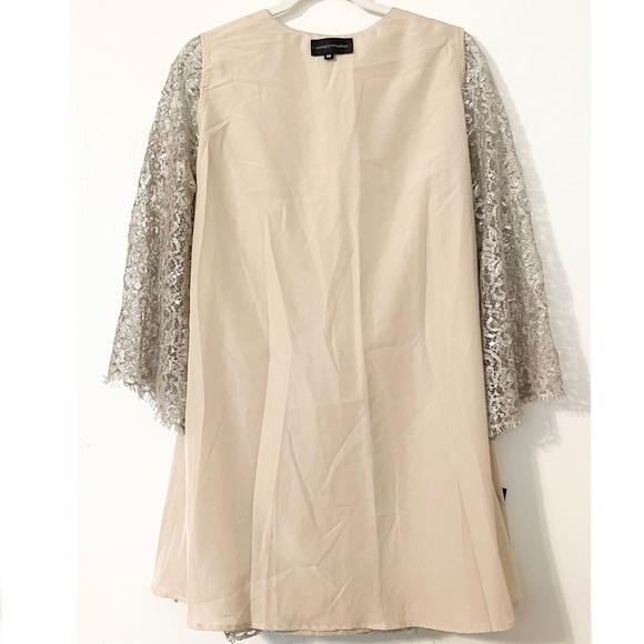 Corey Lynn Calter Anthropologie Lace Fit & Flare Cocktail Dress - Picture 5 of 8